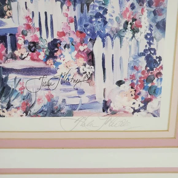 TISHA WHITNEY "Crystal Cove" LIMITED EDITION SIGNED LITHOGRAPH of Seaside, Beach